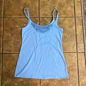 New York & Company blue tank top - size XS